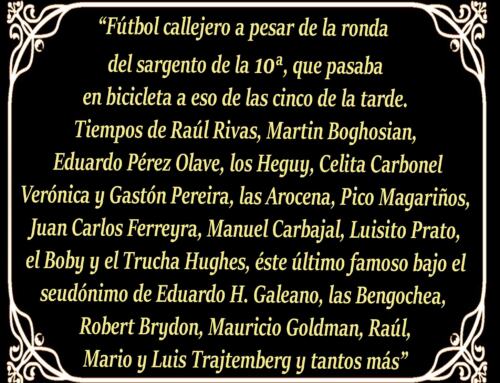 Viejos recuerdos de la vecindad del Barrio La Mondiola